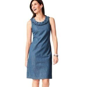 Talbots Blue Midi Dress